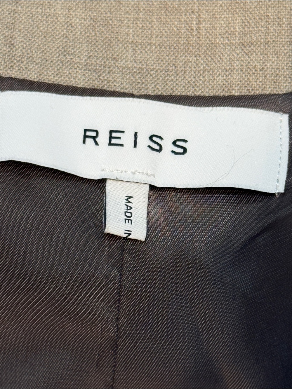 Reiss Men's Rope Regular Fit Textured Wool Vest - Picture 13 of 16